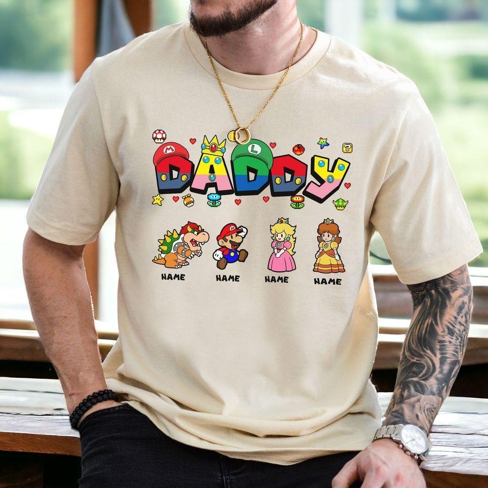 Personalized Super Daddio Vuitino Apparel